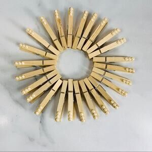 25 Decorative Bridal Pearl Embellished Clothespins Dorm Bedroom Office